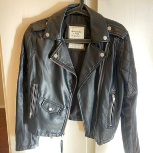 Black Leather Jacket (S)
